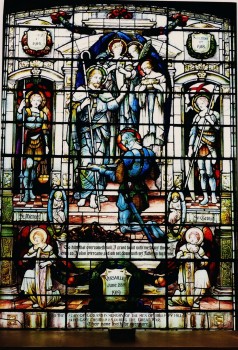St. Michaels church stained glass window